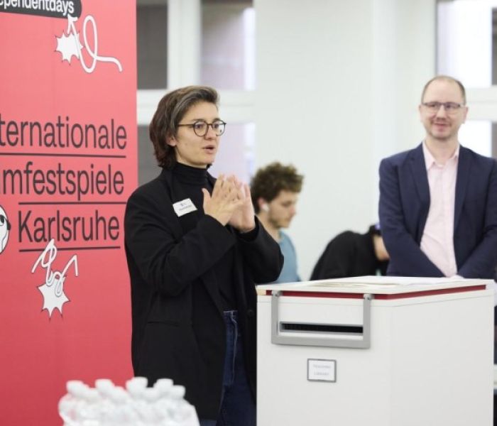 Katharina Oberkalkofen, Leitung Teaching Library (Foto: IDIF/Laila Tkotz)